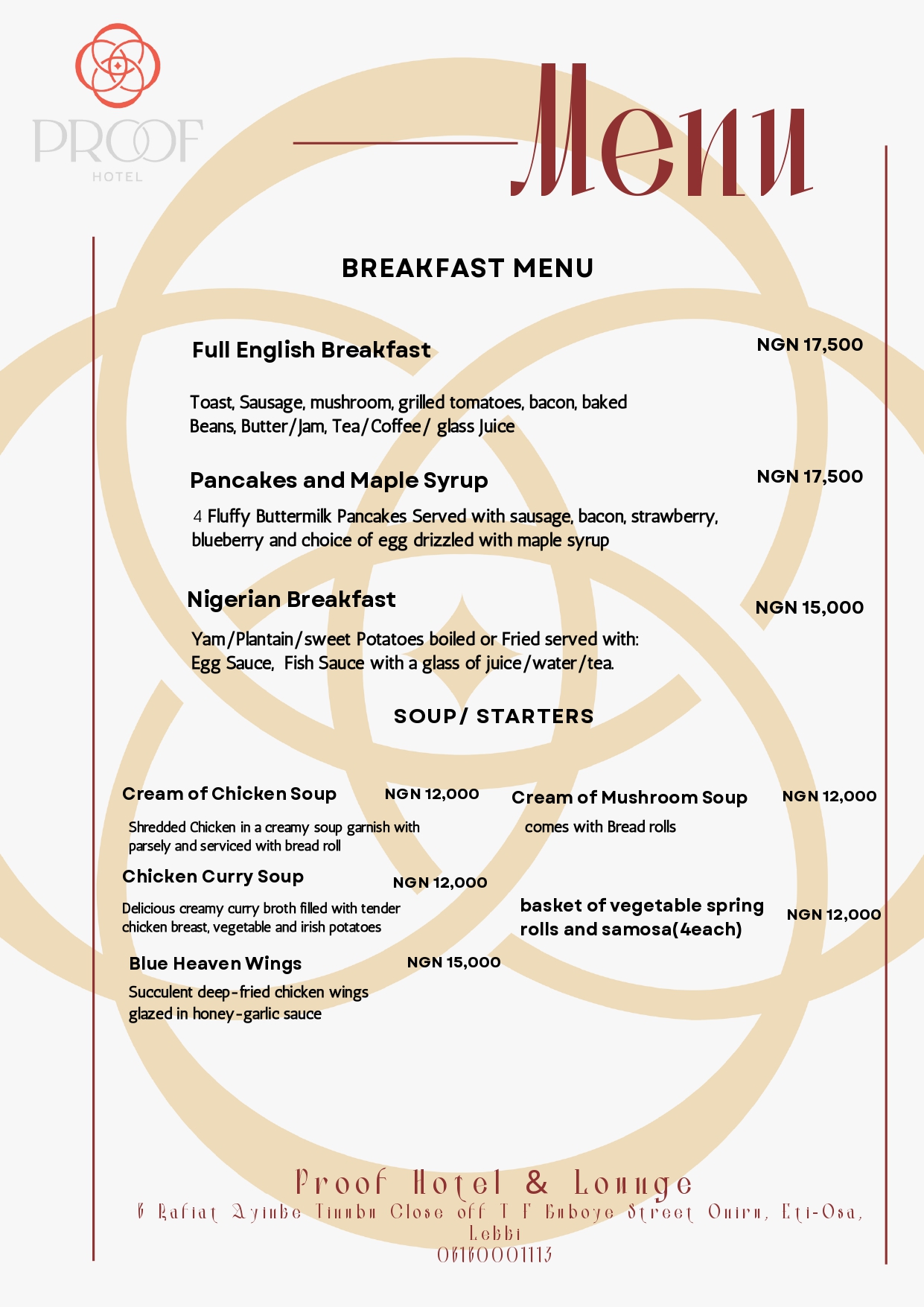 POOL BAR Food Menu_page-0001